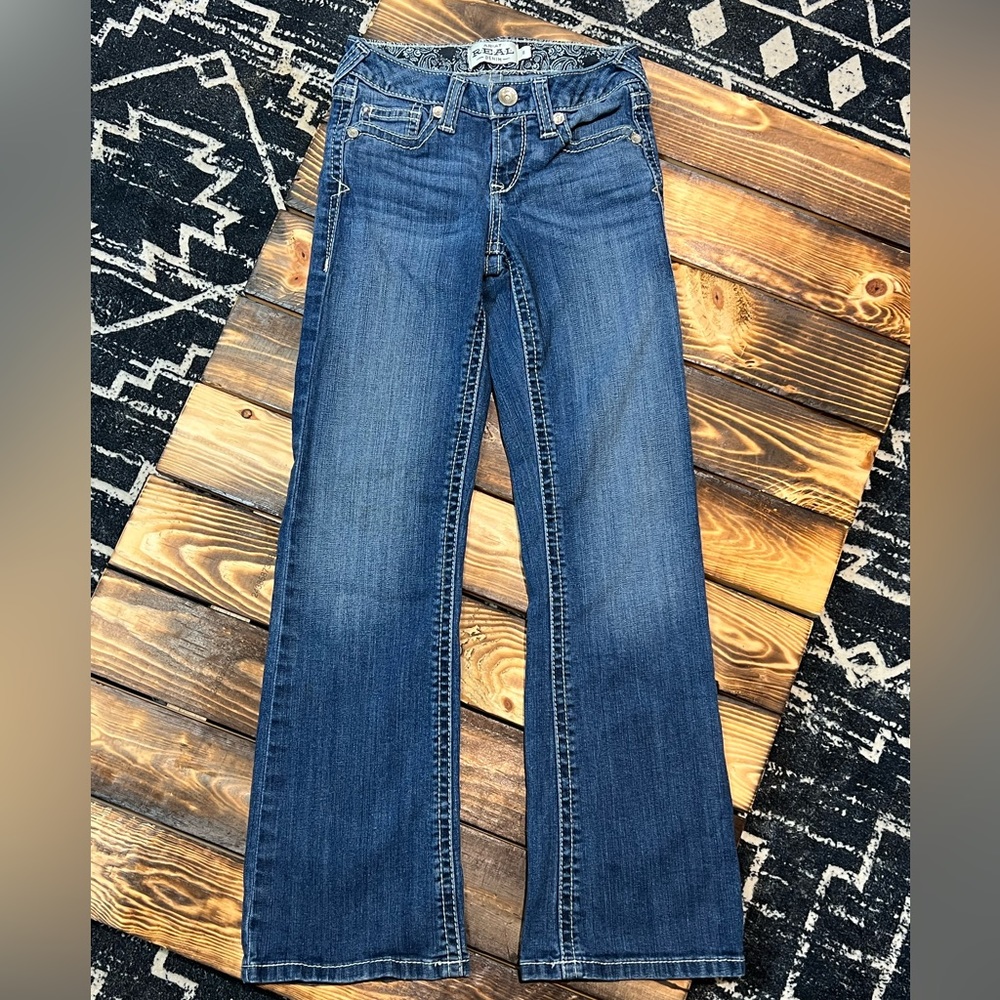 Ariat Bootcut Youth Girl size 8 jeans
